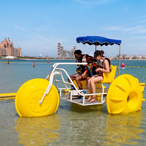 Aqua-Cycling-in-Dubai-Palm-Jumeirah